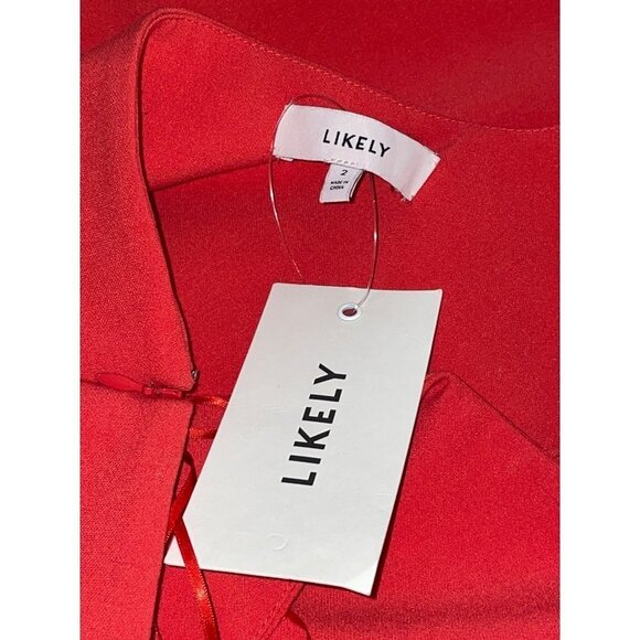 LIKELY Prina Mermaid Gown in Bittersweet 2 New womens long dress - Picture 8 of 11